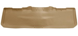 Ford F-450 Super Duty Crew Cab Floor Mats - Rear - Husky Liners - Classic Style - Tan - `99-`07